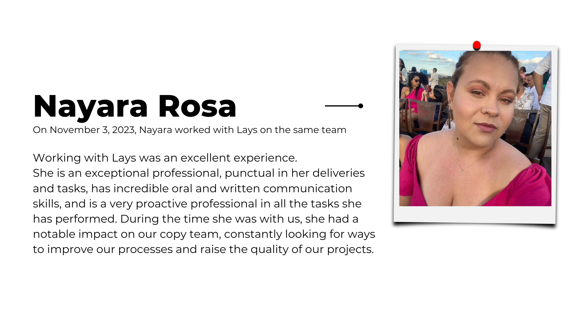Client review