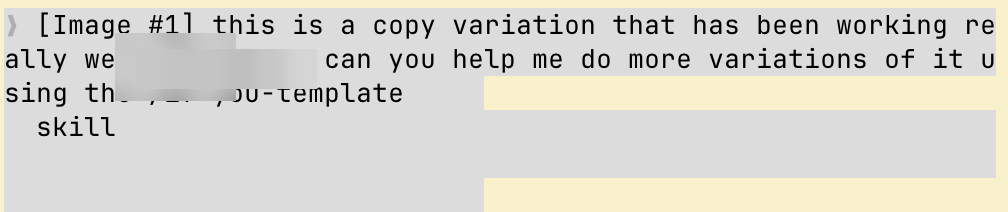 The one-line prompt that started the run